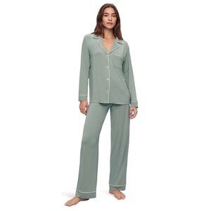 Eberjey Green Pajama Set Medium